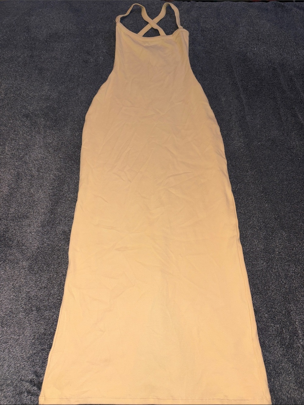 Cross-Back Maxi Dress - MyOutfitOnline